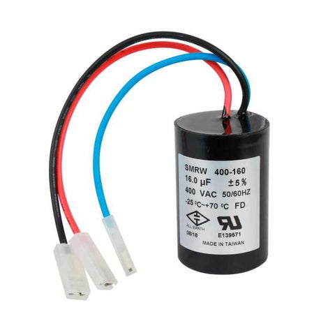 007-001-D-092 - Capacitor de trabajo 16MF Â±5%, 400V, para la caja de control AQUA PAK 1/2 HP modelo CCQA 1/2230