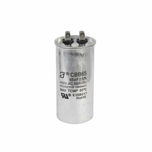 007-001-D-100 - Capacitor de trabajo 55MF Â±5%, 400V, para la caja de control AQUA PAK de 3 HP modelo CCQA 3230