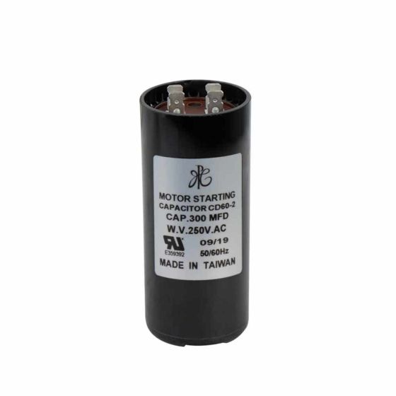 007-001-D-109 - Capacitor de arranque 300MF, 250V, para la caja de control AQUA PAK de 3 HP modelo CCQA 3230