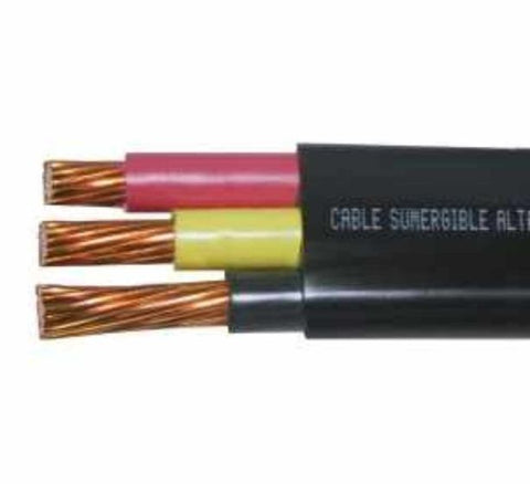 CABLE3X10A - Cable plano sumergible