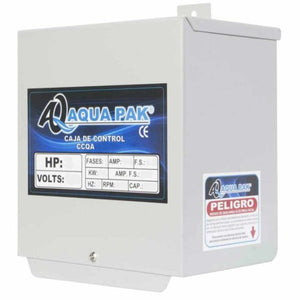 CCQA 3230 - Caja de control para motor sumergible AQUAPAK monofásico