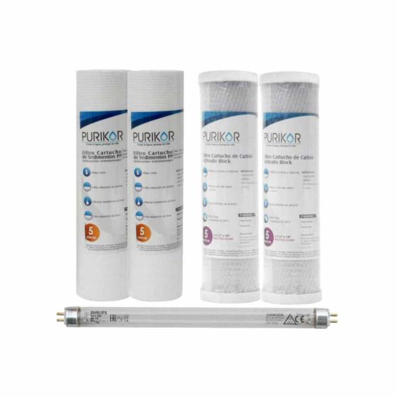 KIT12-FB3UV - Kit de mantenimiento para filtración básica con UV