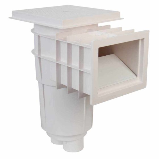 PA-DESN-PBC-2" - Desnatador de tapa cuadrada con canastilla para piscina