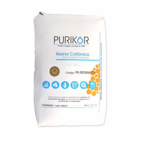 PK-RESINA-CA - Bulto de resina catiónica para suavizador