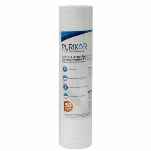 PKCPP2.5X20X50 - Filtro cartucho de polipropileno termofusionado