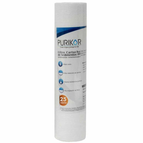PKCPP2.5X40X25 - Filtro cartucho de polipropileno termofusionado