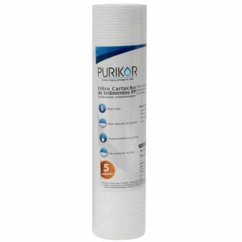 PKCPP2.5X40X5 - Filtro cartucho de polipropileno termofusionado