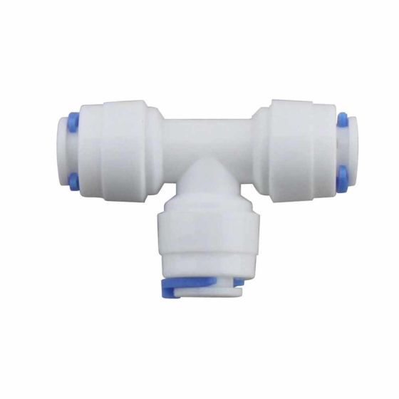 R-PK-DCC-009A - Adaptador tipo "T" para osmosis inversa de 100G (T1/4", T1/4", T1/4")