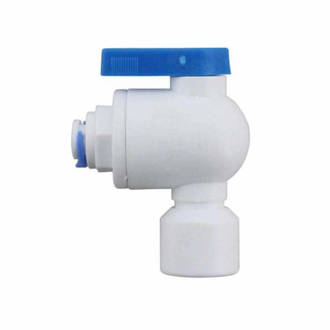 R-PK-DCC-024 - Válvula de esfera para tanque (RH1/4", T1/4") PARA ÓSMOSIS INVERSA