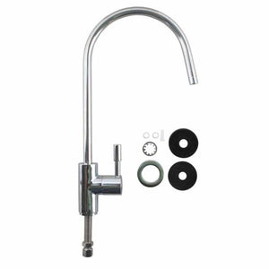 R-PK-GF06 - Llave de ganso cromada de lujo para ósmosis inversa de 100G y equipos de ultrafiltración