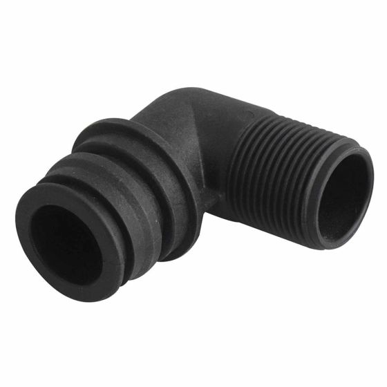 R-PK05040012M - Conector rápido para drenado de las válvulas de suavización y filtración de 48 gpm