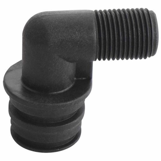 R-PK05040013M - Conector rápido de lí­nea de salmuera para válvulas de filtración y suavización de 48 gpm