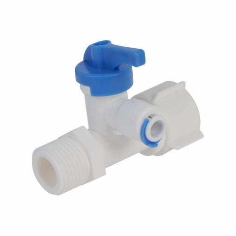 R-PKMFV-01 - Válvula de alimentación en pvc para sistemas de ULTRAFILTRACIÓN y FILTRACIÓN BÁSICA (RH1/2", RM1/2", T1/4")