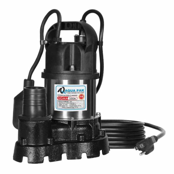 SIGMA250A - Motobomba sumergible para achique