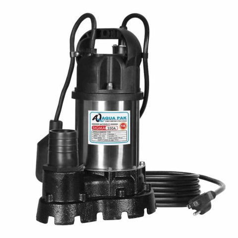SIGMA350A - Motobomba sumergible para achique