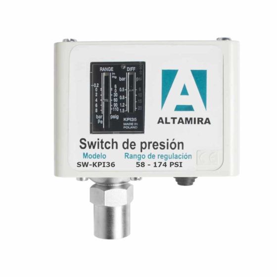 SW-KPI36 - Interruptor de presión para trabajo pesado
